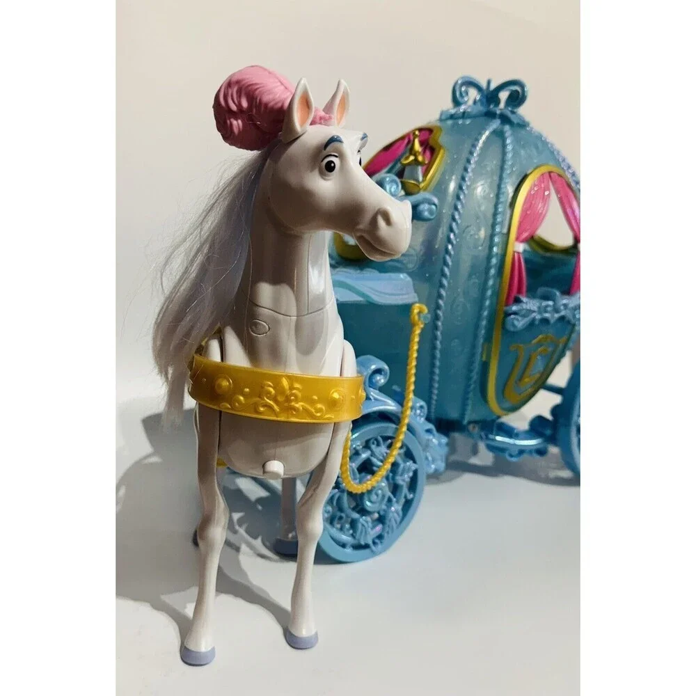 Cinderella Horse & Light Up Carriage Play Set  DOLL INCLUDED  (not A Cinderella)